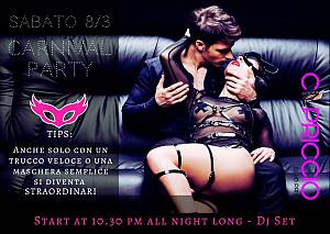 Trasgressive carnival party - sexy and erotic masked night - sabato 8/3